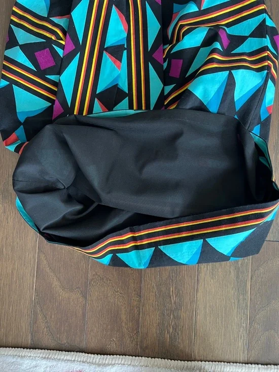 Nicole Miller Geometric Strapless Dress - Picture 9 of 10